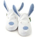 Funky Feet Fashions Blue Bunny Shoe/Slippers